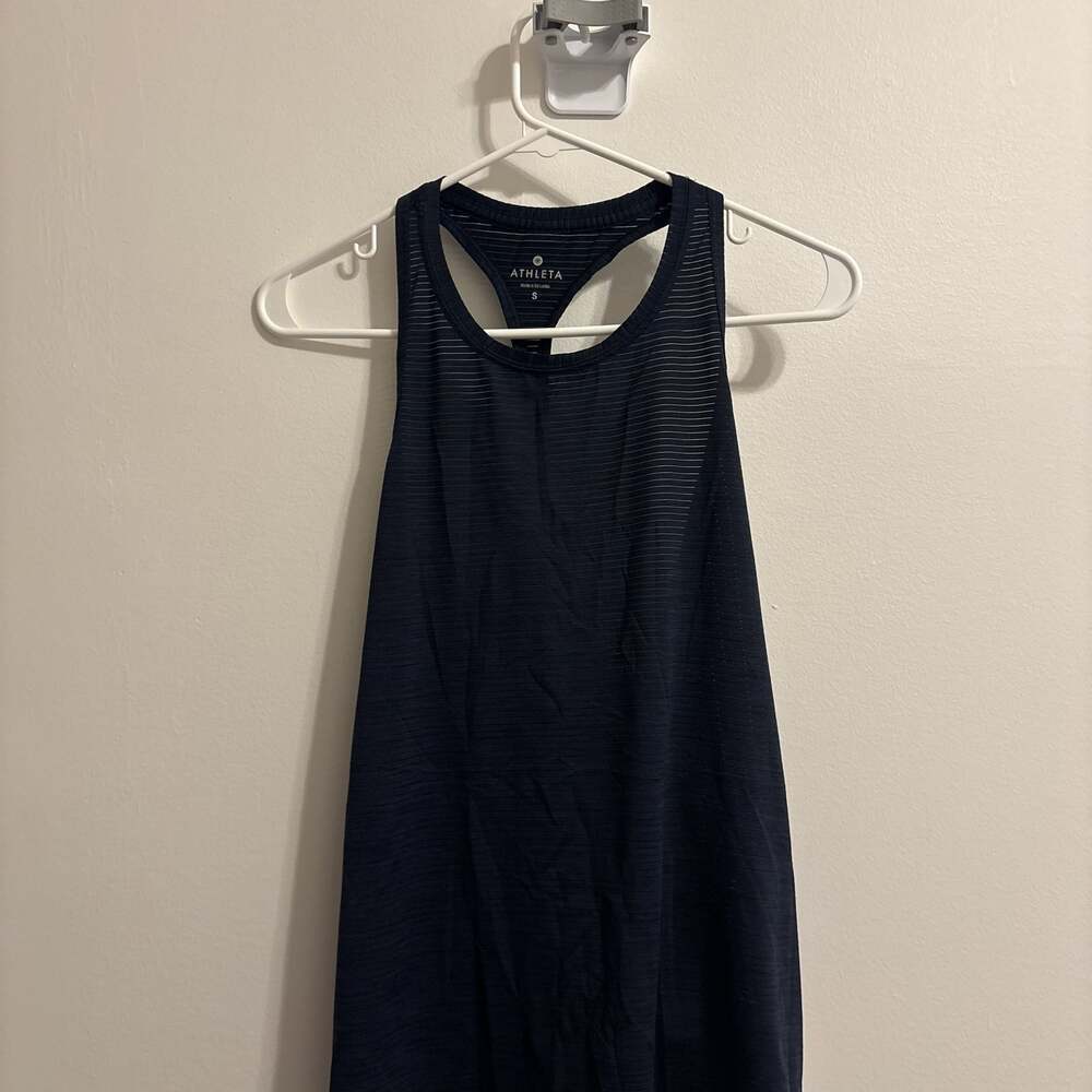 Athleta Striped Chi Tank Racerback